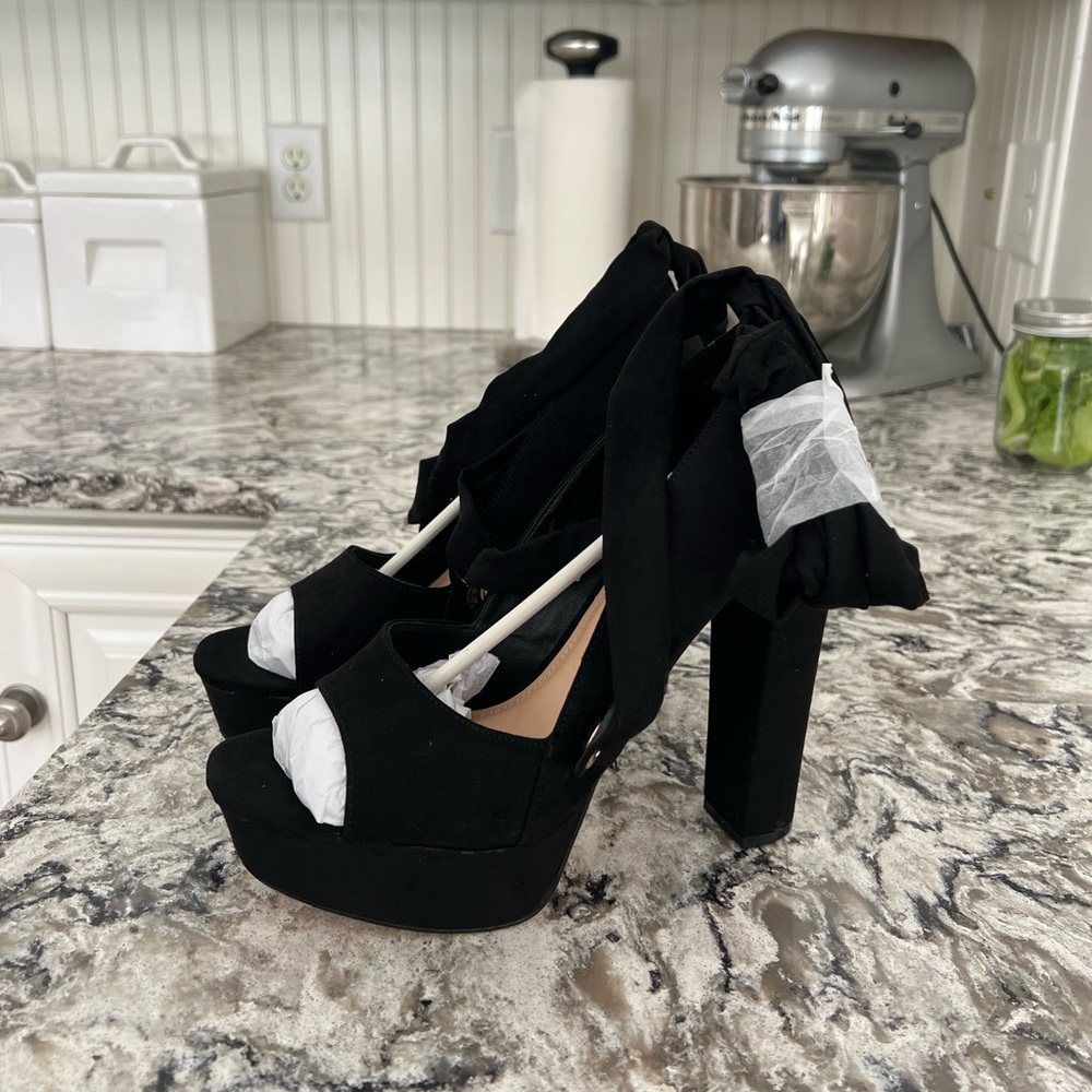 Black heels